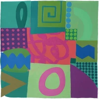 img 0283 grune felder 1   holzdruckunikat   50x50cm  